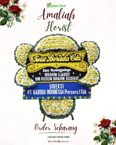 Papan Bunga Duka di Cepaka